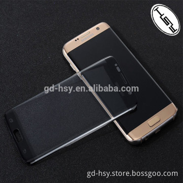 HUYSHE hot selling 3D full cover tempered glass screen protector for Samsung Galaxy S7 edge
